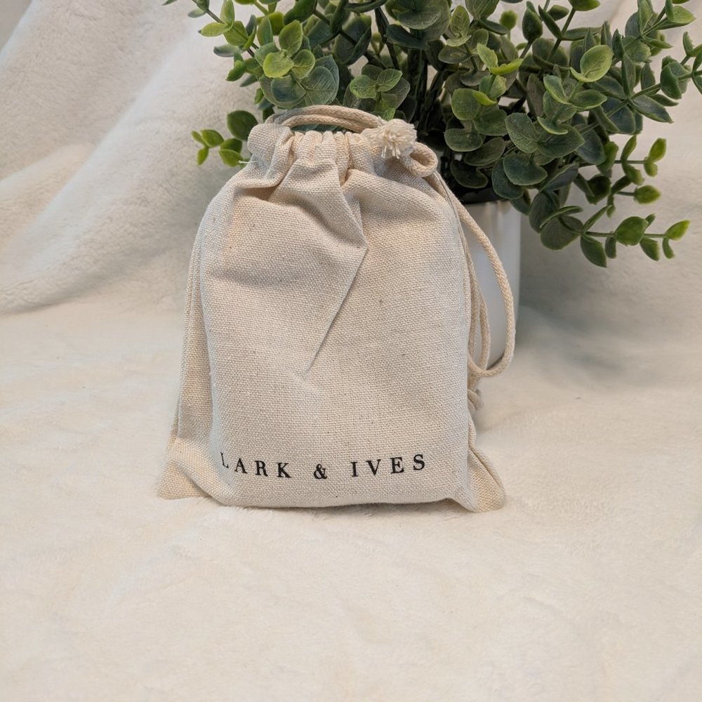 🌸 Lark & Ives Minimalist Hair 2 Scarf Bundle Set w/ Canvas Bag NWT - Picture 3 of 12